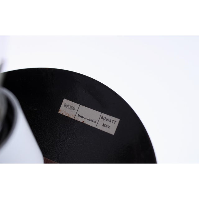 1970s Large Pop Art Glass Globe Spring Table Lamp from Woja Lighting, 1970s For Sale - Image 5 of 14