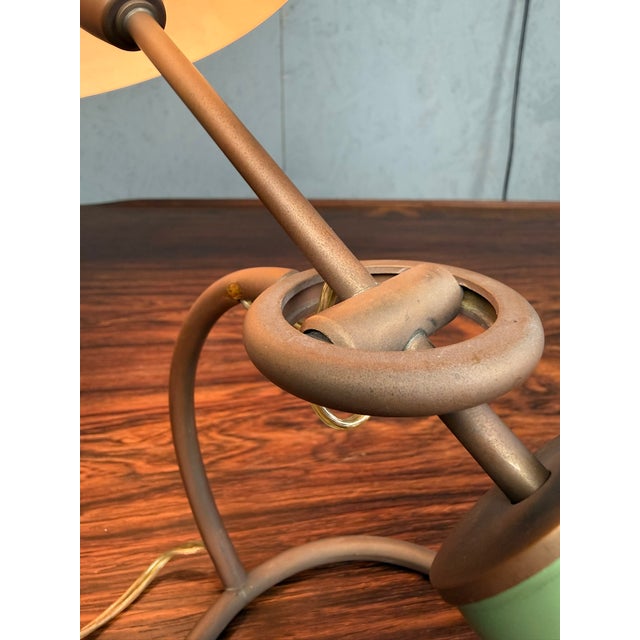 Mod. Scrittoio Table Lamp by Angelo Lelli for Arredoluce, 1949 For Sale - Image 13 of 18