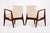 Mid Century Cream Upholstered Lounge Chairs by Jens Risom, 1960s For Sale In Detroit - Image 6 of 11