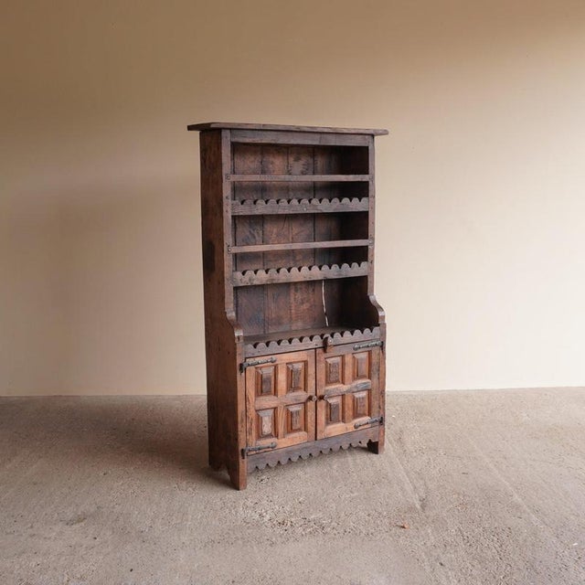 Scalloped Oak Cabinet For Sale - Image 16 of 16