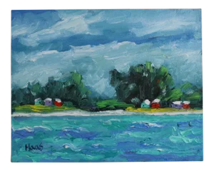 Caribbean Princess Cays (Original Oil Painting)