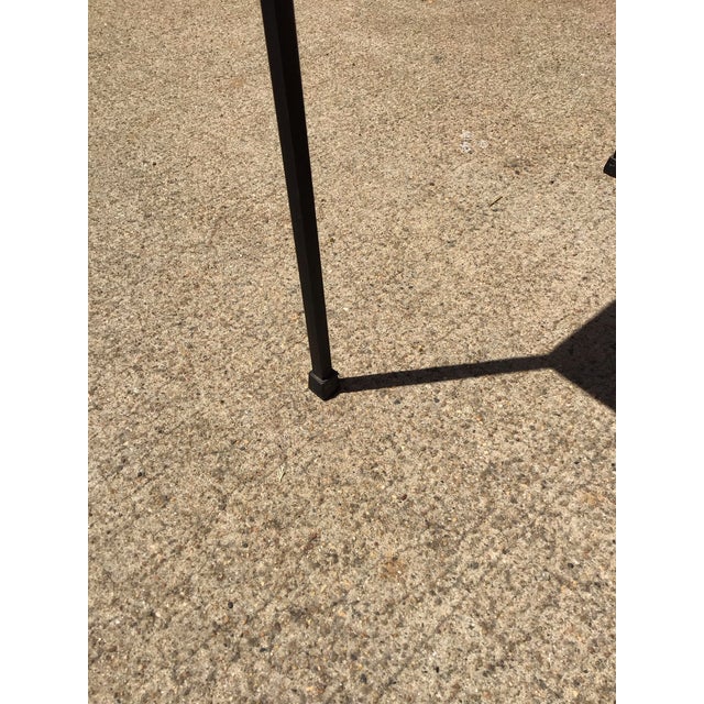 Metal Mid-Century Modern Mosaic Woodard Style Side Table, Circa 1965 For Sale - Image 7 of 9