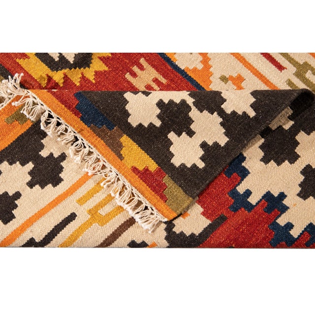Contemporary 21st Century Contemporary Kilim Rug 5 '5'' X 7' 9'' For Sale - Image 3 of 13