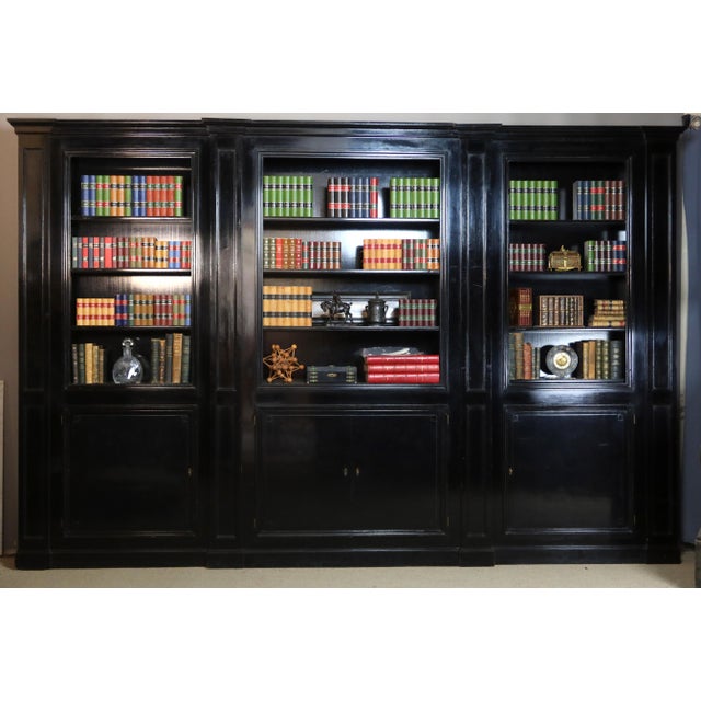 1980s Large Bookcase from Maison Jansen, 1980s For Sale - Image 5 of 15