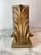 Gold 1991 Brushed Gold Plaster Acanthus Leaf Scroll Cornice Wall Sconces or Bookends For Sale - Image 8 of 10