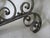 Arts and Crafts, Mission, Vintage Wrought Iron Candlesticks, Spanish Revival For Sale - Image 4 of 5