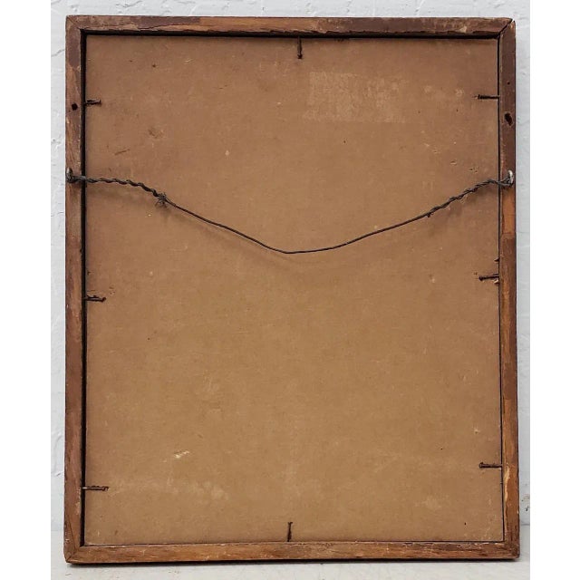 Paper Emily Costain Original Watercolor on Paper C.1923 For Sale - Image 7 of 8