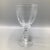 1950s Morgantown "Eton" Water Goblets Cut Ball Stem, With Cross Hatch Band -Set of 5 Crystal Glasses For Sale - Image 5 of 13