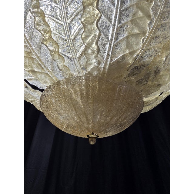 Murano Ceiling Lights, 1980s, Set of 2 For Sale - Image 6 of 9