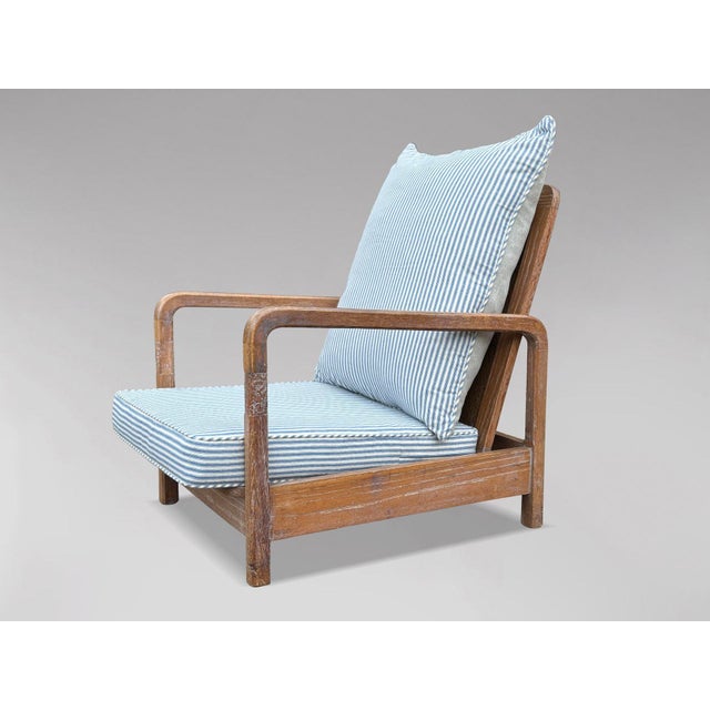 Set of Reclining Armchairs in the Style of Liberty & Co, 1930 For Sale - Image 3 of 13