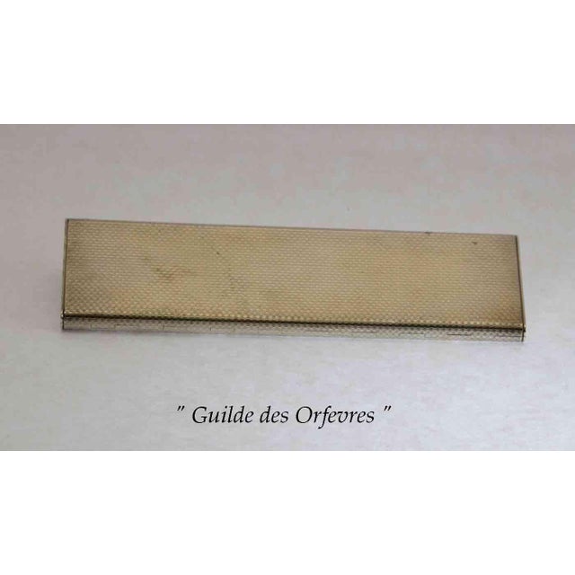 Charming Sterling Silver Purse Cigarette Box. For Sale - Image 16 of 16