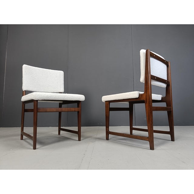 Wood Mid-Century Scandinavian Teak Dining Chairs, 1960s, Set of 6 For Sale - Image 7 of 11