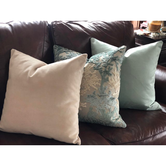 Aqua Blue Pillow Cover Chairish