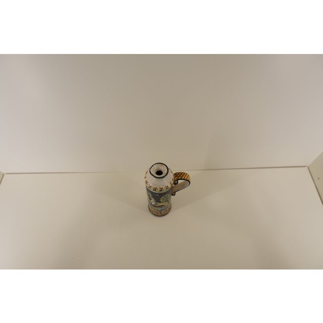 Hand-Painted Castelli Majolica Ewer For Sale In Austin - Image 6 of 15