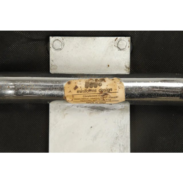 Pair of Lucite and Chrome Barstools by Luigi Bardini for Miniforms Italy, 1970s For Sale - Image 18 of 18