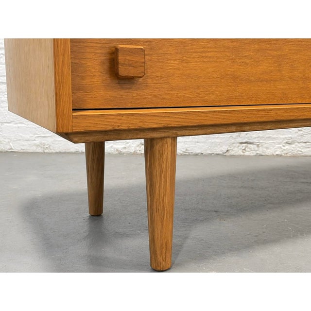 Mid Century Modern Danish Teak Sideboard by Domino Møbler | Vintage Credenza Cabinet | Scandinavian Modern Storage Console, C. 1960’s For Sale - Image 10 of 14