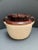 1960s Vintage Brown and Tan Americana Crockery Vessel or Cookie Jar For Sale - Image 5 of 9