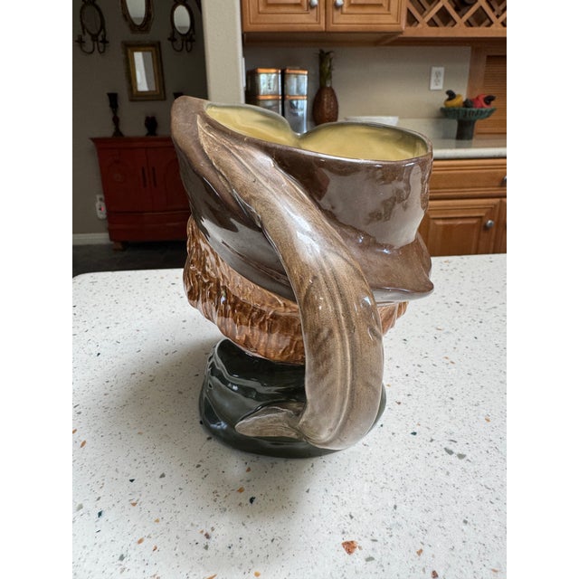 Vintage Royal Doulton “Robin Hood” Large Character Jug – Made in England, 1946 For Sale - Image 4 of 9