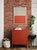Pattern Over Pattern With Red and Cream For Sale - Image 4 of 4