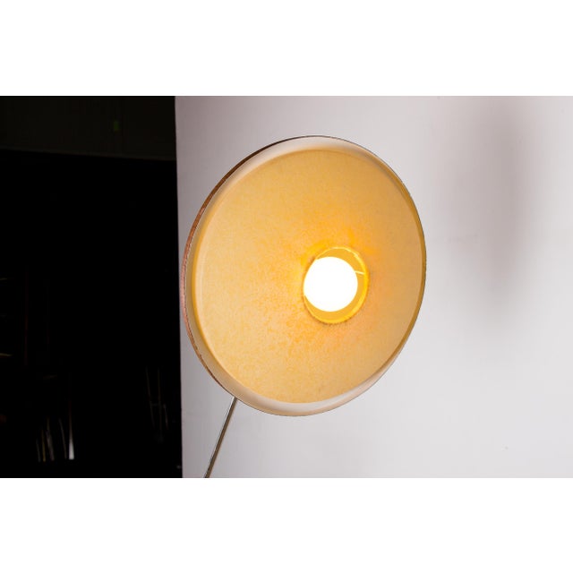 Large Steel and Teak Tilting Floor Lamp by Georges Frydman, 1960s For Sale - Image 14 of 18