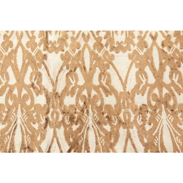 Modern Traditional Inspired Fragment Rug in Brown and Gray by Doris Leslie Blau For Sale - Image 3 of 8