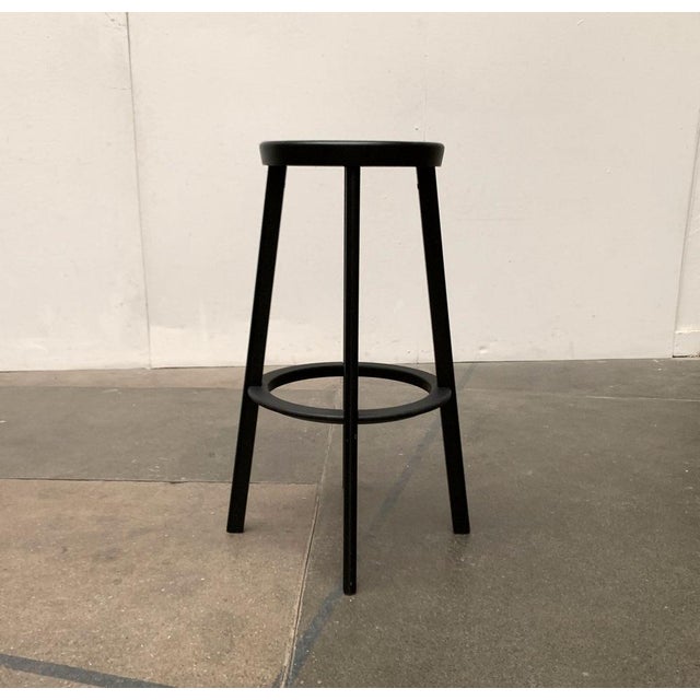 The high bar stool from the Déjà-Vu series from the Italian manufacturer Magis according to a design by Naoto Fukusawas...