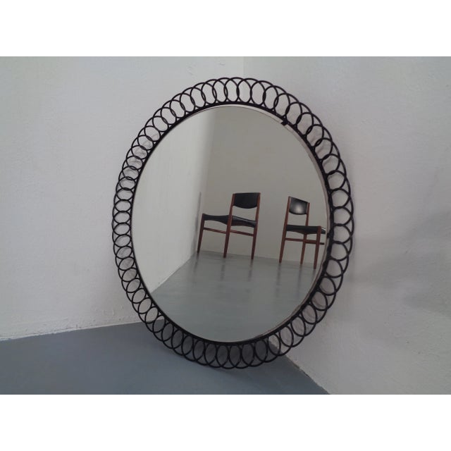 Metal String Metal Mirror, 1960s For Sale - Image 7 of 18
