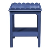 Image of Kindel Mario Buatta Indigo Lamp Table For Sale