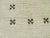 5x8 Beige Solid Gabbeh Hand-Knotted Wool Rug For Sale In New York - Image 6 of 6