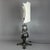 Large Sailing Ship Lamp Sculpture in Wrought Iron, 1950 For Sale - Image 3 of 18
