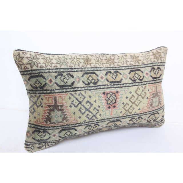 Modern Decorative Bohemian Rug Pillow Cushion Cover - 12'' X 20'' For Sale - Image 3 of 10