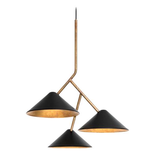 Black Brass Grenverk Ceiling Lamp by Johan Carpner for Konsthantverk Tyringe For Sale - Image 10 of 10