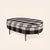Black Pepper Carlotta Ottoman by Ceraudo For Sale - Image 8 of 8