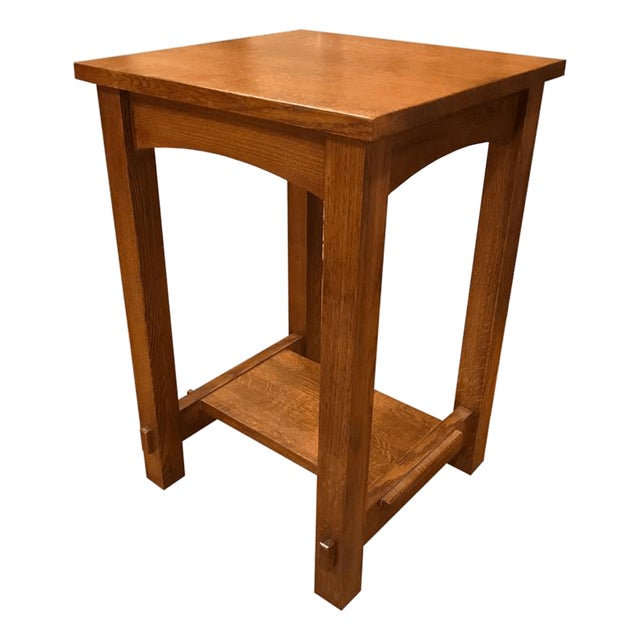 (Michael's Cherry) Mission Mortise and Tenon End Table For Sale