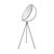 A sophisticated statement piece with its simple and sleek design, this floor mirror features black metal legs supporting a...