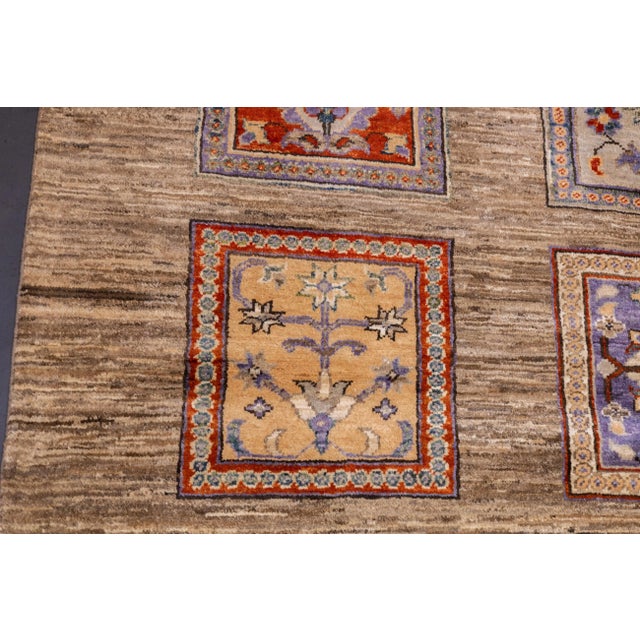 Early 21st Century Contemporary Gabbeh Rug 5'8'' X 7'10'' For Sale - Image 5 of 8