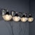 Vintage Italian Metal & Opaque Glass Wall Lights, 1950s, Set of 4 For Sale - Image 6 of 9