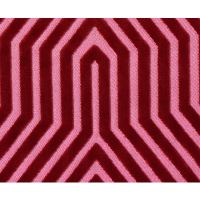 ⭐️ Ships Within 2 Days On the Front: Vanderbilt Velvet Fabric On the Back: Ivory Velvet Fabric Centered Placement All...