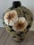 Late 20th Century Decorative Meiping Black Vase Applied Leaf and Flower Relief For Sale - Image 5 of 5