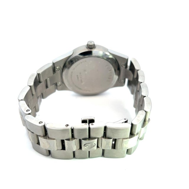 1990s Concord Estate Mariner Sapphire Crystal Watch 7" Stainless Steel For Sale In New York - Image 6 of 7