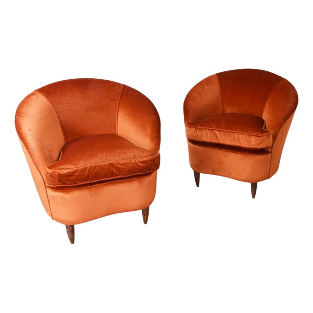 Home and Garden Armchairs by Gio Ponti, 1950s, Set of 2 For Sale