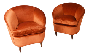 Home and Garden Armchairs by Gio Ponti, 1950s, Set of 2