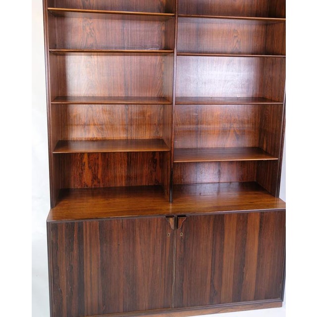 Bookcase in Rosewood by Frode Holm for Illums Bolighus, Copenhagen, 1960 For Sale - Image 3 of 15