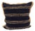 Handwoven Jute & Cotton Pillow Cover 20x20 With Beautiful Contrast Jute Stripe Details - Handcrafted in India For Sale