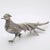 Vintage Italian Handmade Genuine Silver Pheasant Figurine by Raspini Gioielli, 1960s For Sale - Image 6 of 16