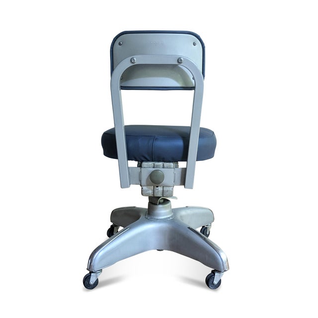 Cole Steel Mid-Century Industrial Tanker Chair - By Cole Steel For Sale - Image 4 of 11