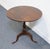 Vintage Antique Solid Mahogany Traditional Style 41" Round Tilt-Top Accent Table For Sale - Image 4 of 9
