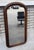 Victorian Antique 19th Century American Victorian Walnut Arched Wall Mirror Hallway For Sale - Image 3 of 18