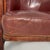 Austrian Burgundy Leather and Wood Tub Armchairs from Thonet, Early 1900s, Set of 2 For Sale - Image 13 of 18