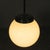 Art Deco Pendant Lamp with White Globe, 1930s For Sale - Image 13 of 15